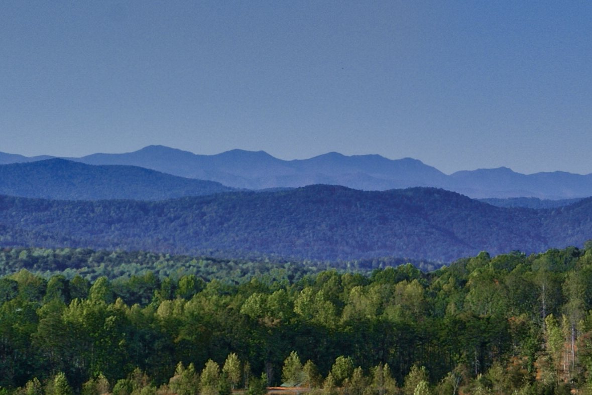 Mountain view from Lot 80 on Northridge Dr