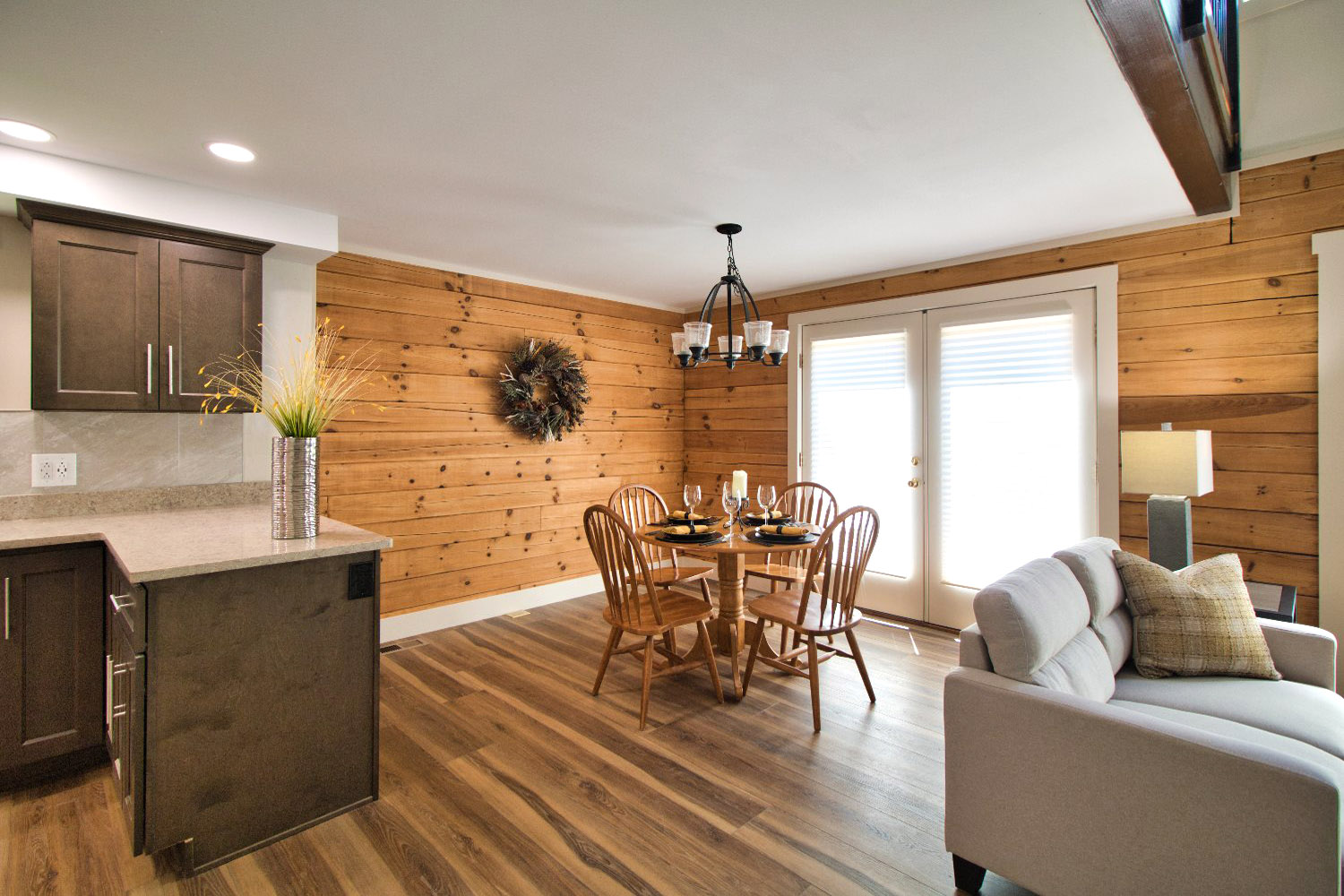 MLS # 4283344 | 2.00 acres | New log cabin w/stream in gated Hearthstone Ridge