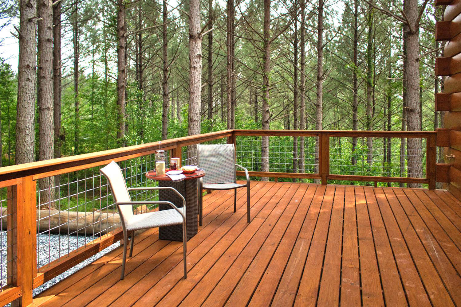 MLS # 4268321  | 2.49 acres with new log cabin in Hearthstone Ridge
