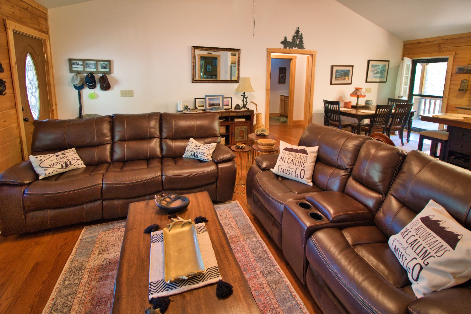 MLS #4309990 | 3.03 acres | Log cabin w/creek frontage in gated Hearthstone Ridge