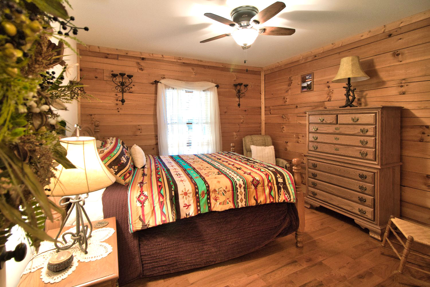 MLS #4309990 | 3.03 acres | Log cabin w/creek frontage in gated Hearthstone Ridge