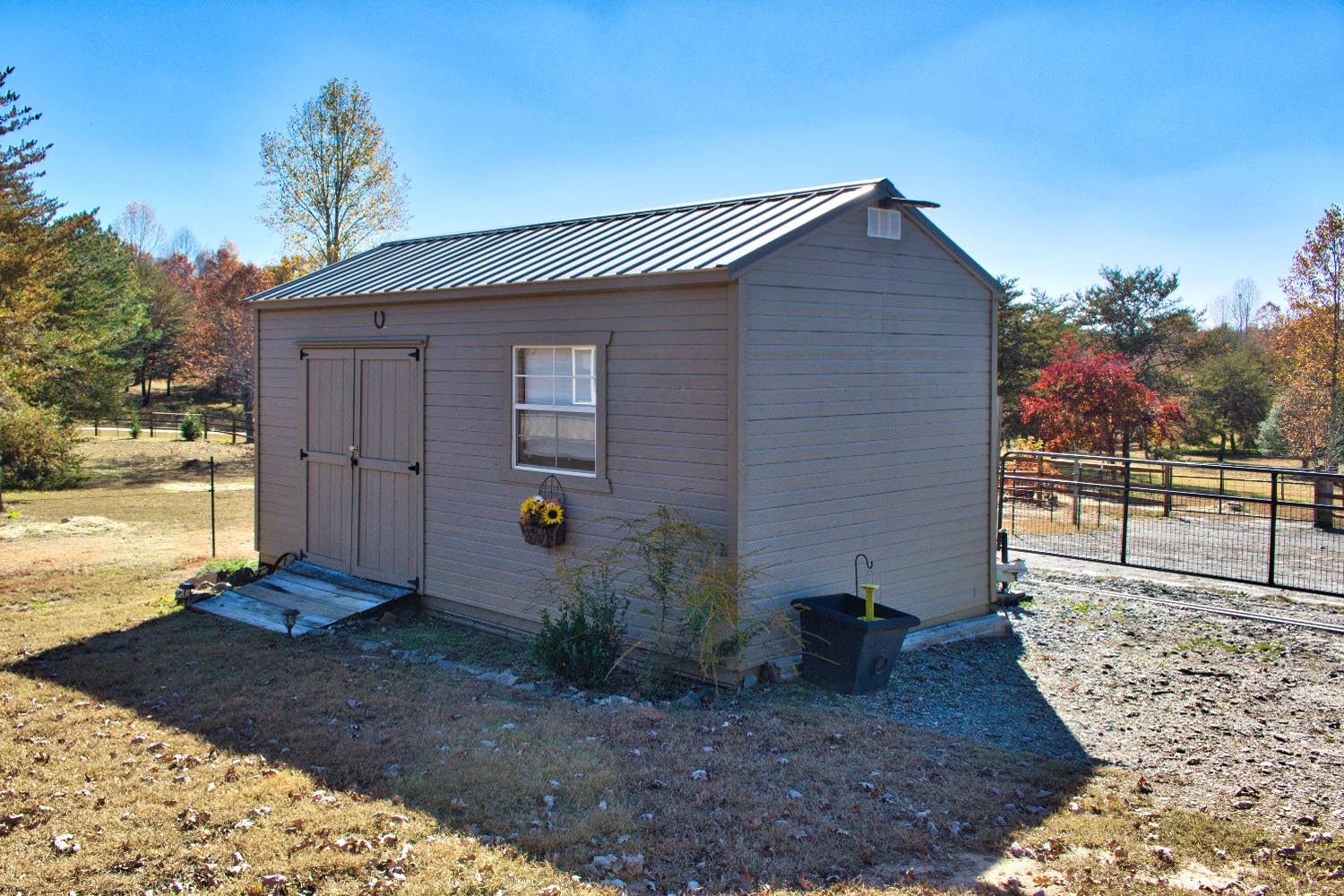 MLS # 4319903 | 2.55 acres | New log cabin w/barn in gated Hearthstone Ridge