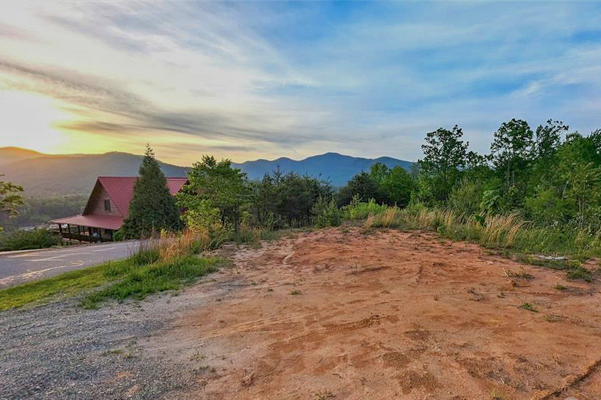 level, wooded land in The Peaks at Lake Lure